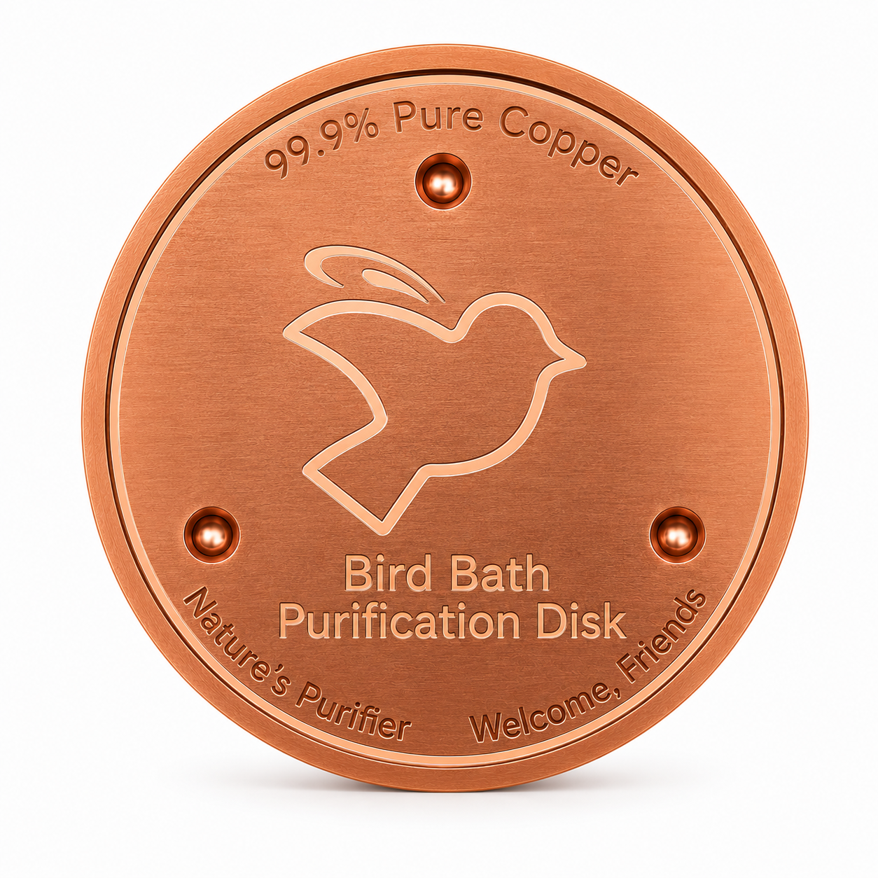 Purifies Bird Bath Water