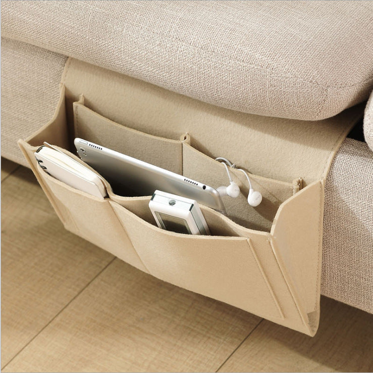 Felt Bedside Storage Bag