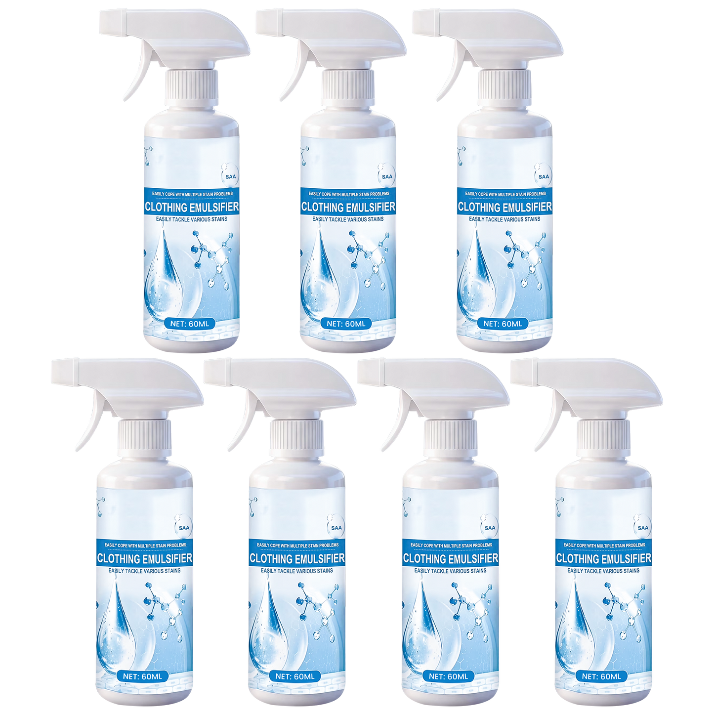 Vodlans™ Stain Remover Spray—Instant Multi-Surface Stain Fix for Clothes, Carpets & Furniture