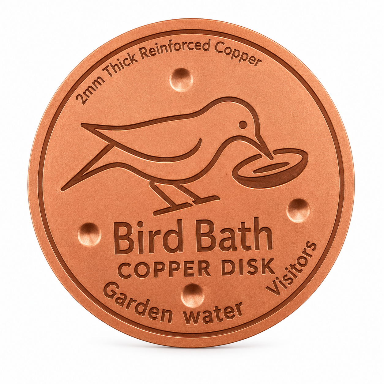 Purifies Bird Bath Water