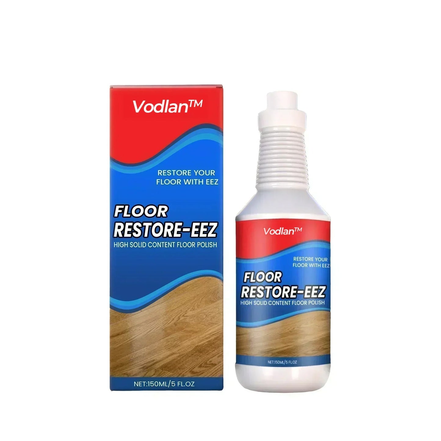 Vodlans™ Floor Restorer – Fast-drying, non-toxic shine. ✨