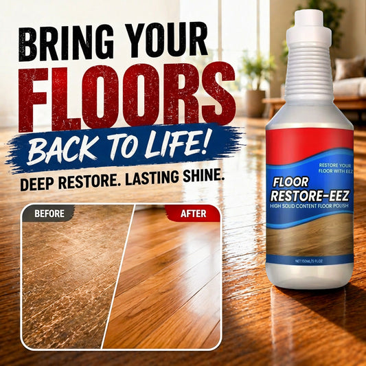 Vodlans™ Floor Restorer – Fast-drying, non-toxic shine. ✨