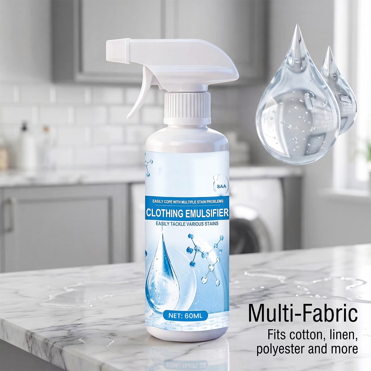 Vodlans™ Stain Remover Spray—Instant Multi-Surface Stain Fix for Clothes, Carpets & Furniture