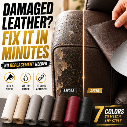 Vodlans™ Leather Repair Patch – Cover Scratches, Cracks & Peeling in Minutes