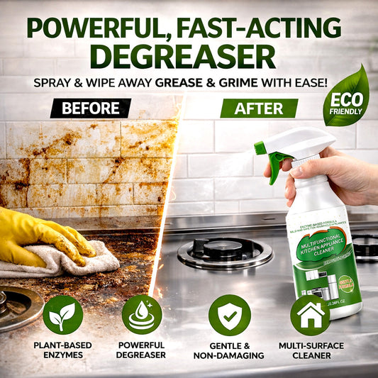 Vodlans™ Multi-purpose enzyme foam cleaner, versatile – Kitchen & Home