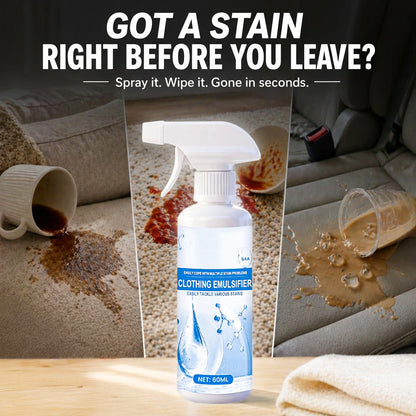 Vodlans™ Stain Remover Spray—Instant Multi-Surface Stain Fix for Clothes, Carpets & Furniture