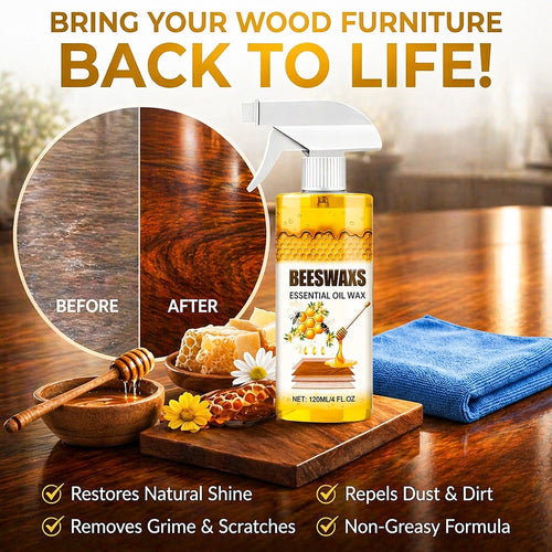 Vodlans™ Wood Polish Spray – Restore Shine & Fix Scratches Instantly