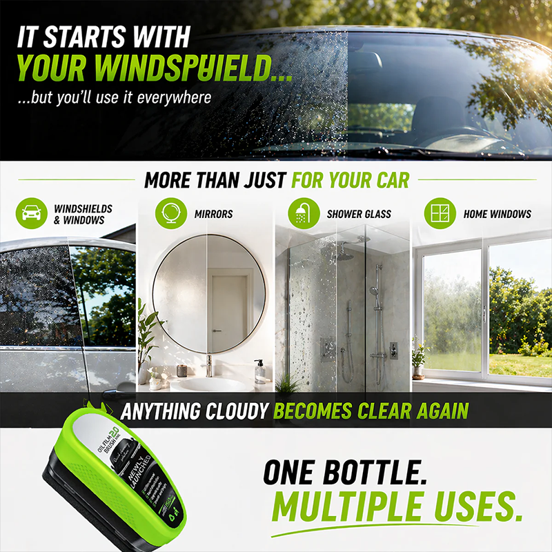 Vodlans™ Multi-Surface Glass Cleaner — Remove Oil Film & Restore Clarity Instantly