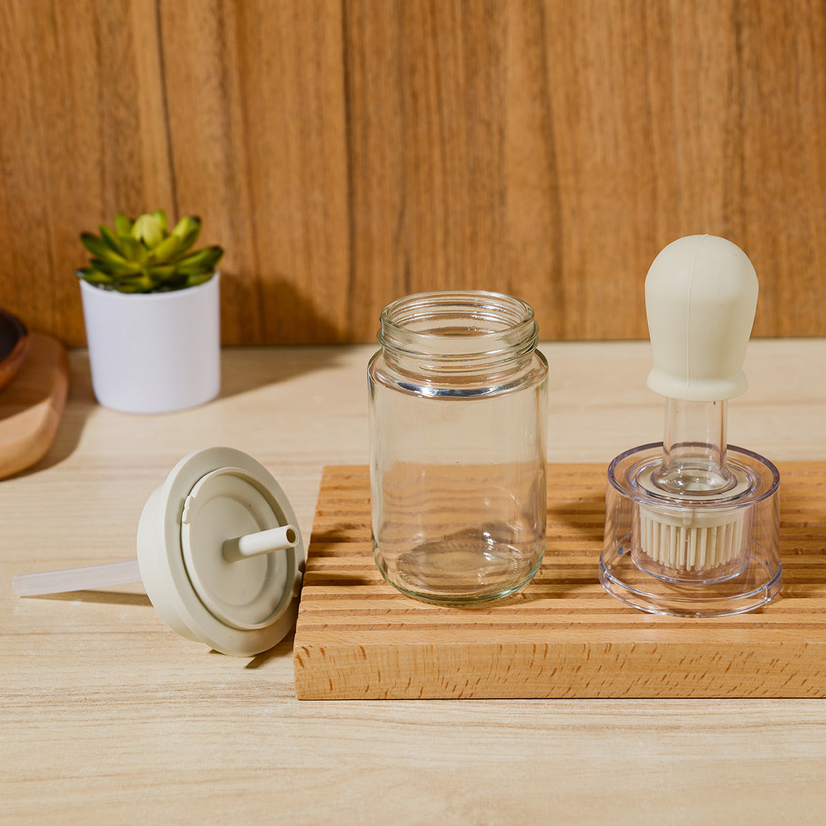 Vodlans™ 2-in-1 Oil Dispenser & Brush — Cook Smarter, Use Less Oil
