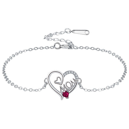 MOM Heart Bracelet