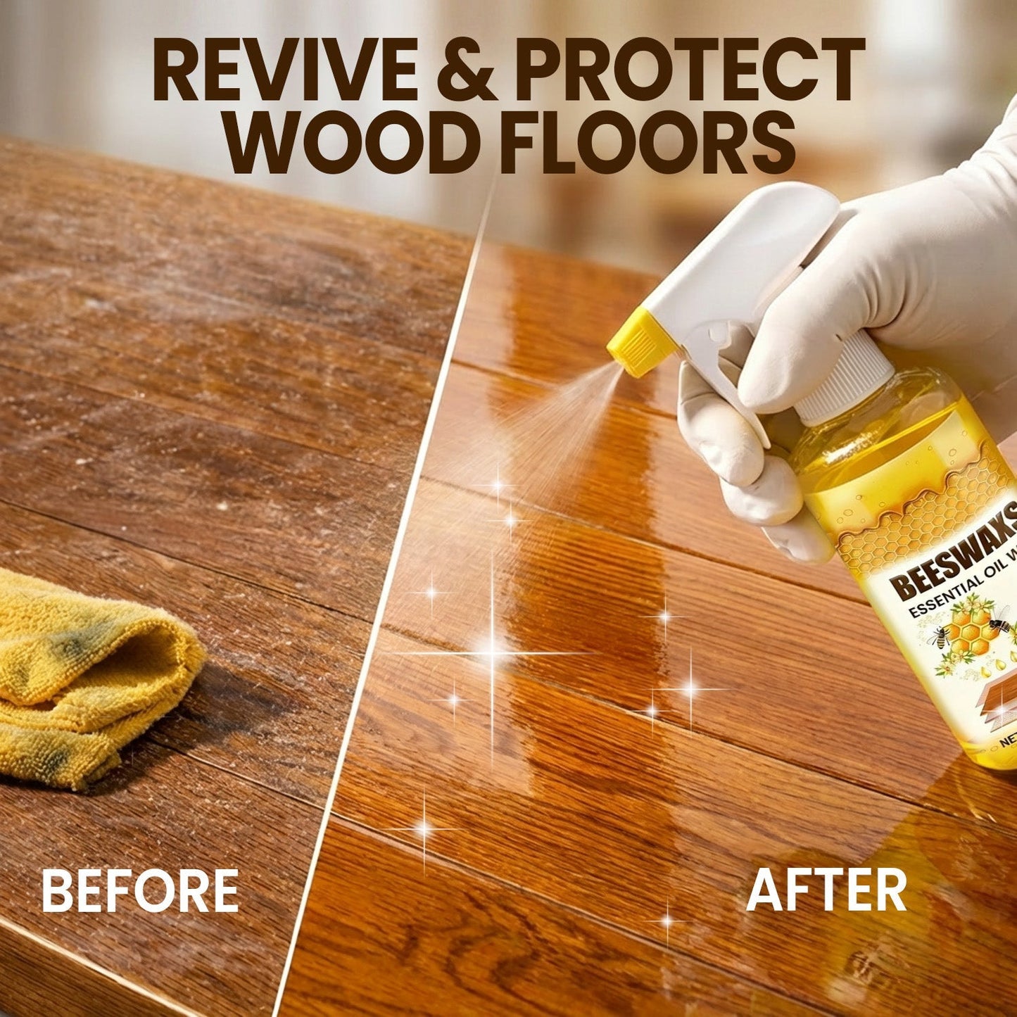 Vodlans™ Wood Polish Spray – Restore Shine & Fix Scratches Instantly