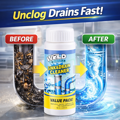 Vodlans™ Powerful Sink Drain Cleaner - All-Purpose Pipe Dredging Powder for Home