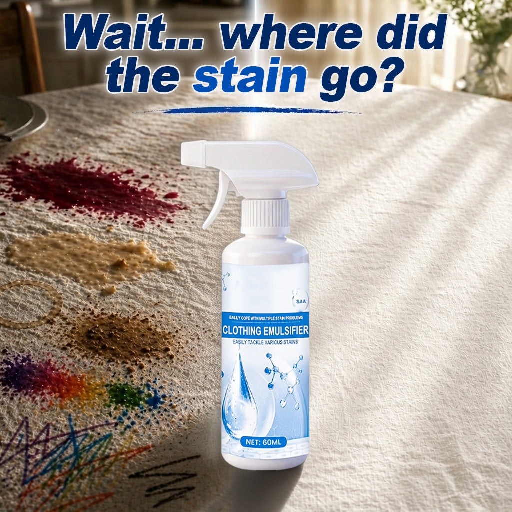 Vodlans™ Stain Remover Spray—Instant Multi-Surface Stain Fix for Clothes, Carpets & Furniture