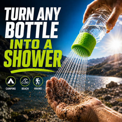 🚿 Vodlans™ Spray Cap - Turn Any Bottle Into a Portable Shower