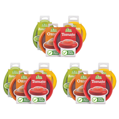 🍅 Silicone stretch pods 🥑 Keep Your Fruits & Veggies Fresh with These Stretch Pods!