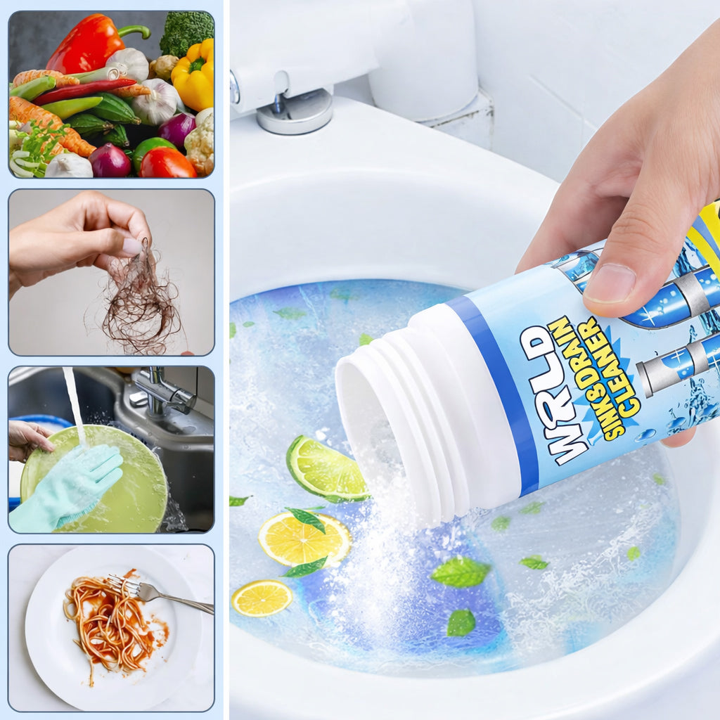 Vodlans™ Powerful Sink Drain Cleaner - All-Purpose Pipe Dredging Powder for Home