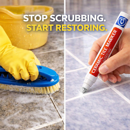 Vodlans™ Anti-Mould & Waterproof Joint Pen for Ceramic Tiles!