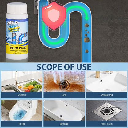 Vodlans™ Powerful Sink Drain Cleaner - All-Purpose Pipe Dredging Powder for Home
