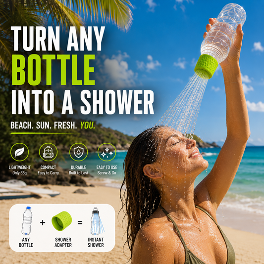 🚿 Vodlans™ Spray Cap - Turn Any Bottle Into a Portable Shower