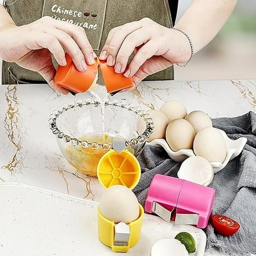 🔥🔥🔥Limited-time 😮‍💨 🍳 Quick Egg Cracker Tool – Open Hundreds Of Eggs Faster & Cleaner 🔥