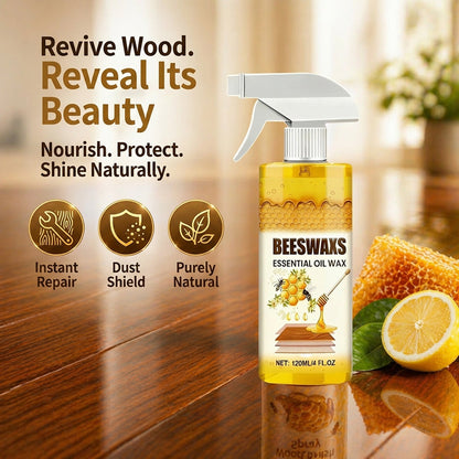 Vodlans™ Wood Polish Spray – Restore Shine & Fix Scratches Instantly