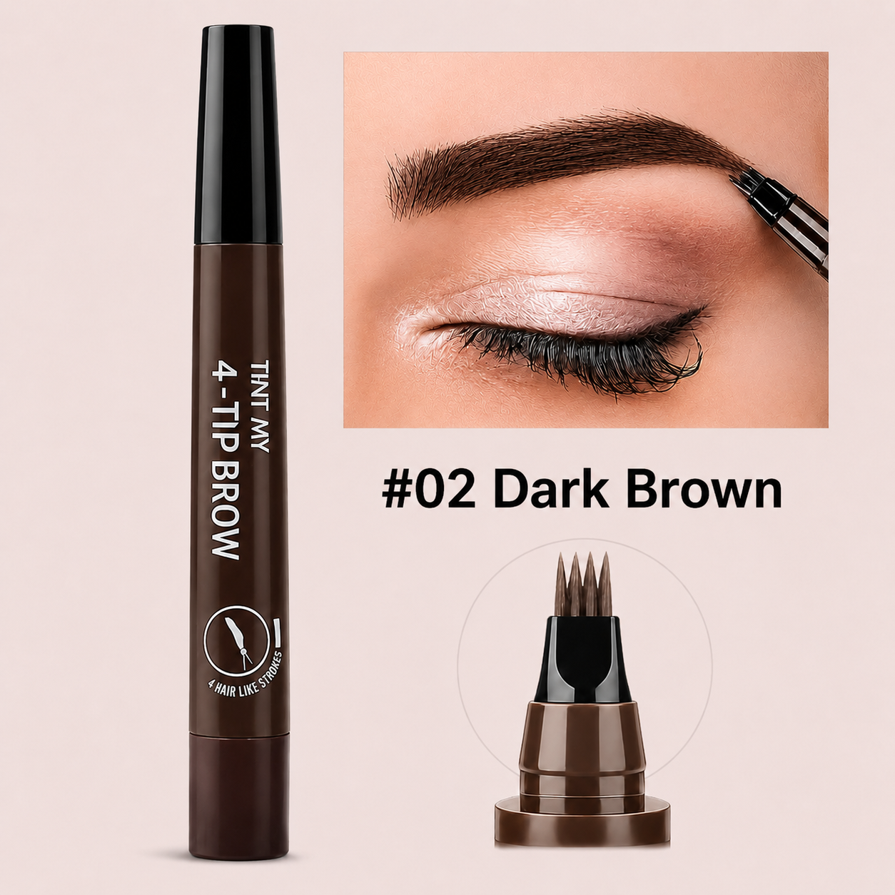 Dark brown