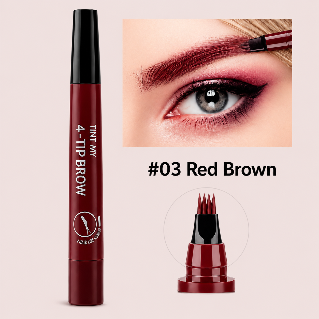 Reddish brown