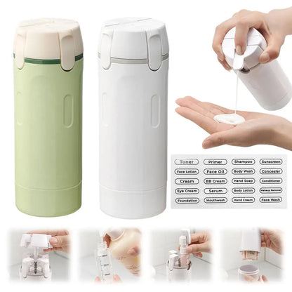 Vodlan™ Travel Dispenser - Carry 4 Essentials in 1 Bottle (OFFER)