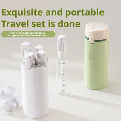 Vodlan™ Travel Dispenser - Carry 4 Essentials in 1 Bottle (OFFER)