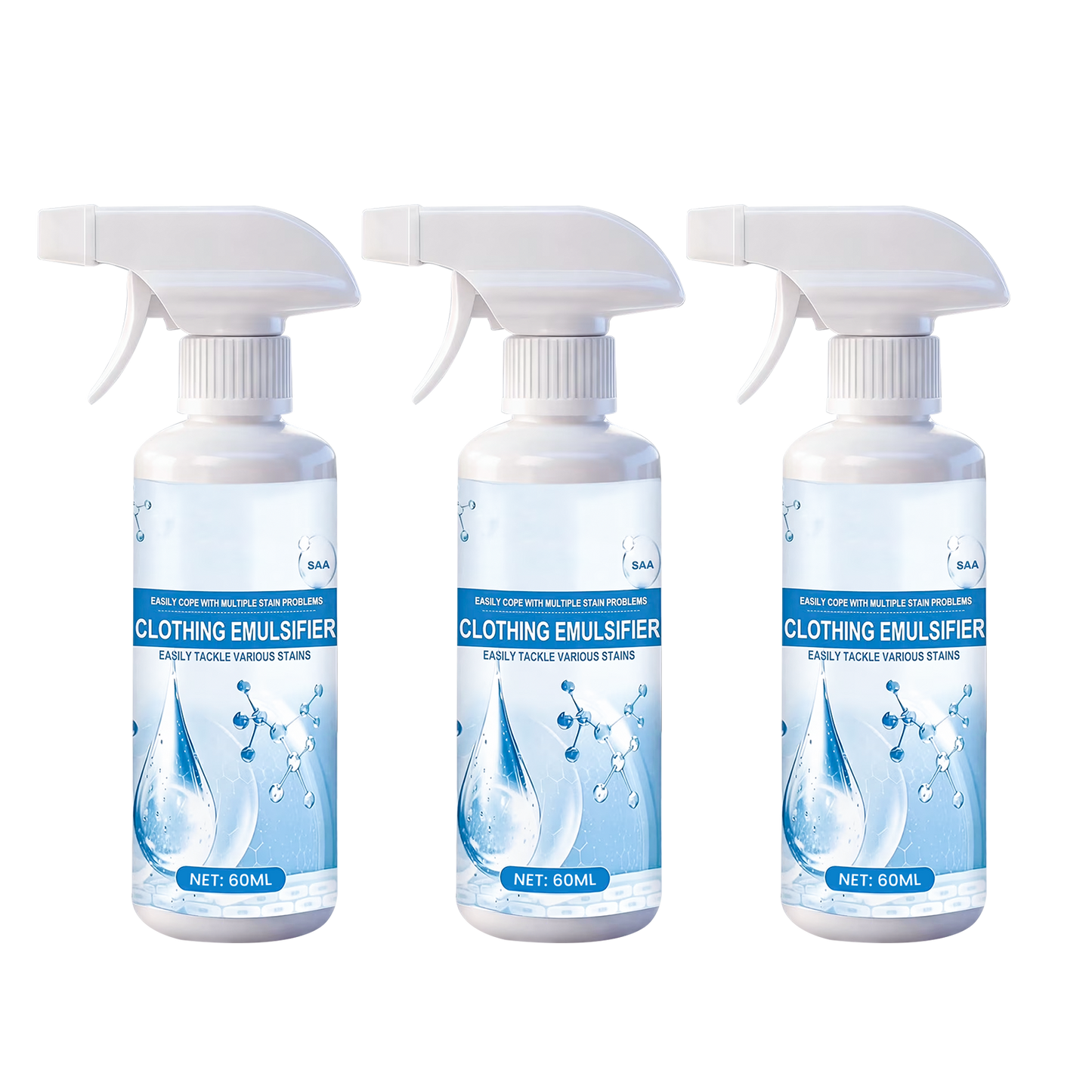 Vodlans™ Stain Remover Spray—Instant Multi-Surface Stain Fix for Clothes, Carpets & Furniture
