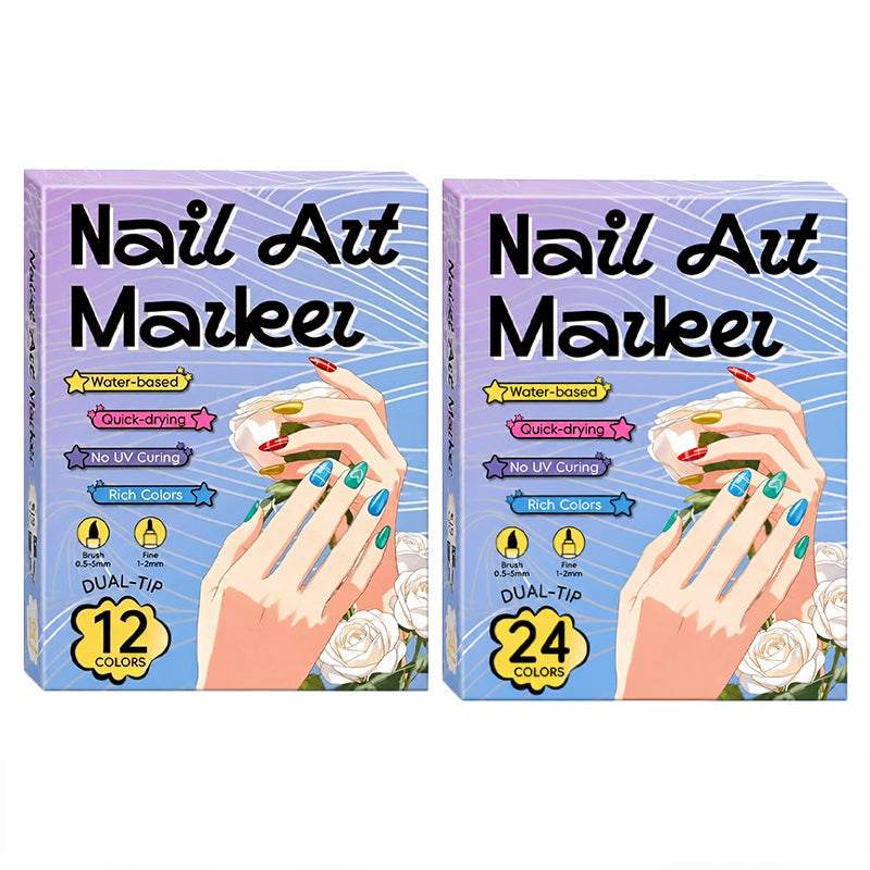 2 Boxes — 12 Colors & 24 Colors