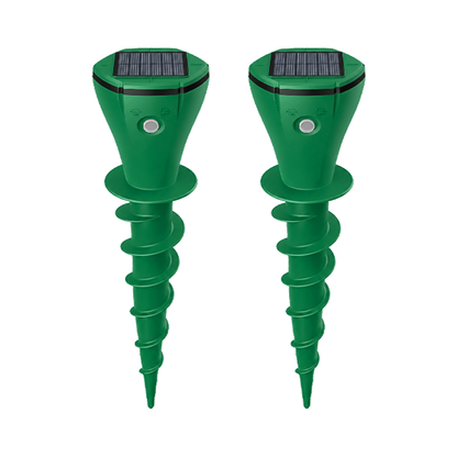 🔥Vodlans™ Solar Powered Waterproof Screw Mole Repellent
