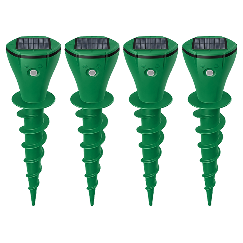 🔥Vodlans™ Solar Powered Waterproof Screw Mole Repellent