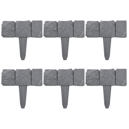 🌿✨Vodlans™ Stone-Look Edging Fence - Garden Edges That Stay Clean🏡♻️