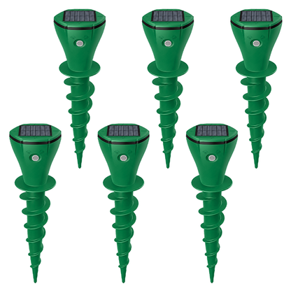 🔥Vodlans™ Solar Powered Waterproof Screw Mole Repellent