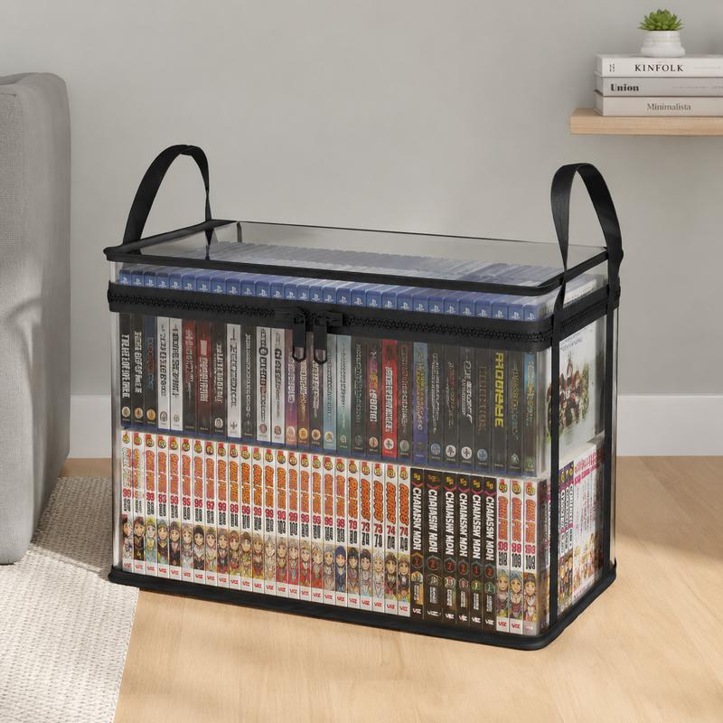 ⏳LAST DAY BUY 2 GET 1 FREE!!💕Odinl™ Transparent Storage Bag – Large, Dust & Moisture-Proof with Handle✨