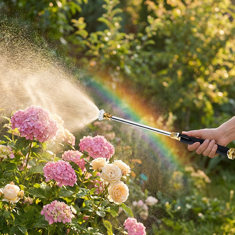🚿Vodlan™ High-pressure water gun – 3 interchangeable nozzles, durable aluminium alloy & powerful ✨