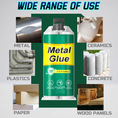 🛠️Vodlan™ Metal Repair Glue – Perfect Mix Every Time for Stronger, Lasting Repairs
